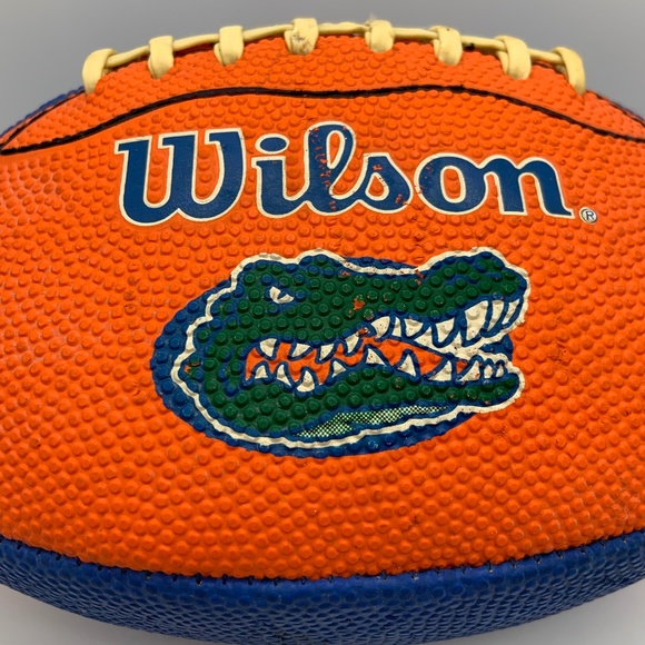 NCAA Wilson Florida Gators University of Florida UF 9" Rubber Football - Picture 2 of 15